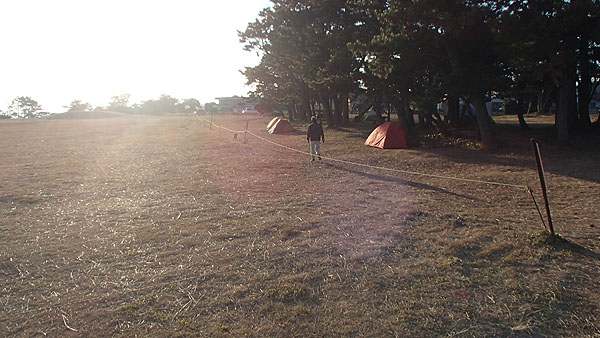 潮岬の無料キャンプ場